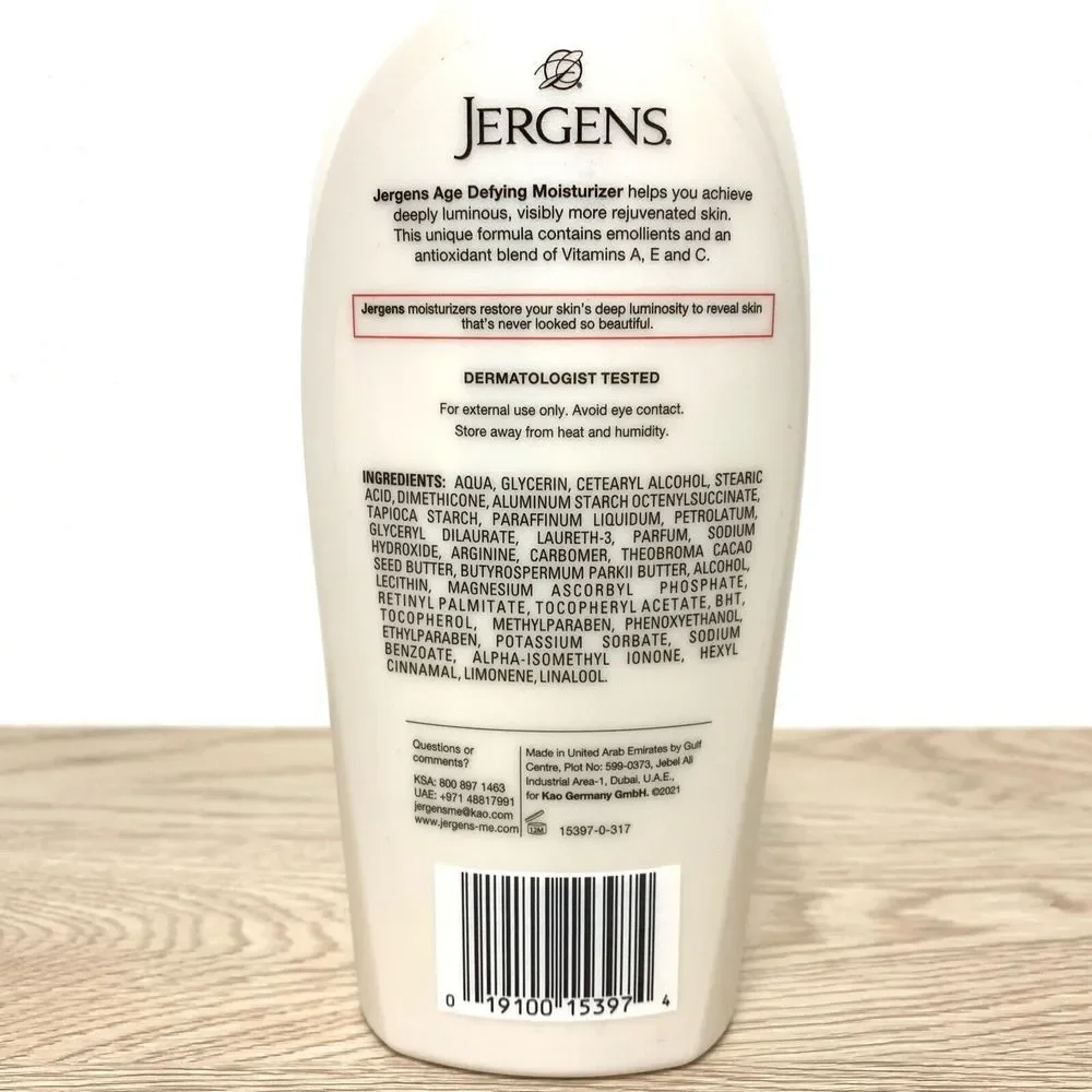 Jergens age defying